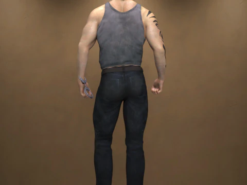 Rogue Soldier for Genesis 9 3D Model