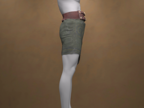 Vestito dei Pitti per Genesis 9 Modello 3D