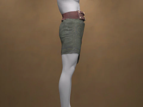 Pictish Outfit for Genesis 9 3D Model