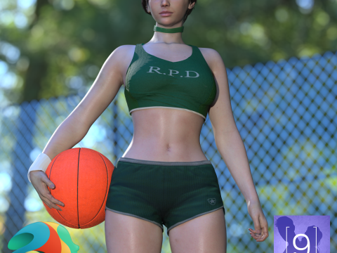 Becci per Genesis 9 - Morph completo dei personaggi Modello 3D