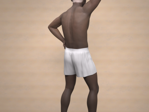 ジェネシス9の少年救世主 3Dモデル