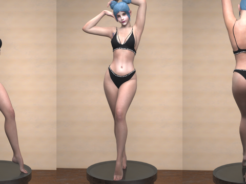 Sroka dla Genesis 9 Model 3D