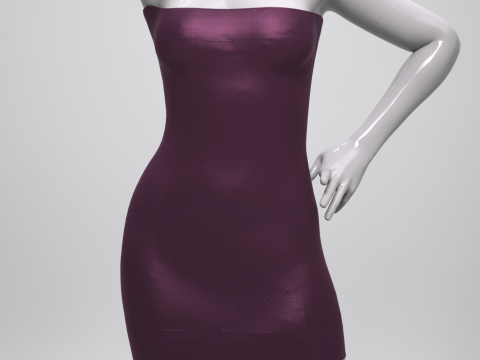 Saint Dress for Genesis 9 Bundle 3D Model