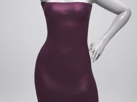 Saint Dress for Genesis 9 Bundle 3D Model