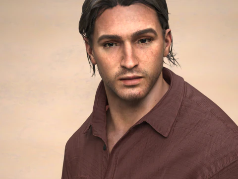 Thom Character for Genesis 9 Male 3D Model
