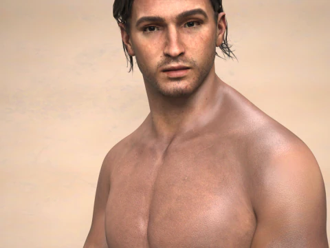 Thom Character for Genesis 9 Male 3D Model