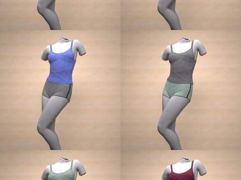 Compfy Kit for Genesis 9 3D Model