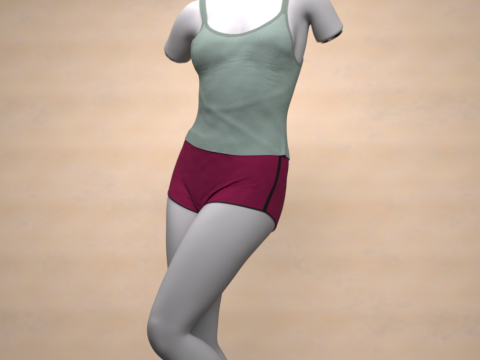 Compfy Kit for Genesis 9 3D Model