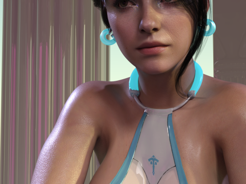 Vanessa for Genesis 9 3D Model