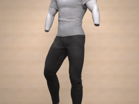 Freetime Outfit for Genesis 9 3D Model