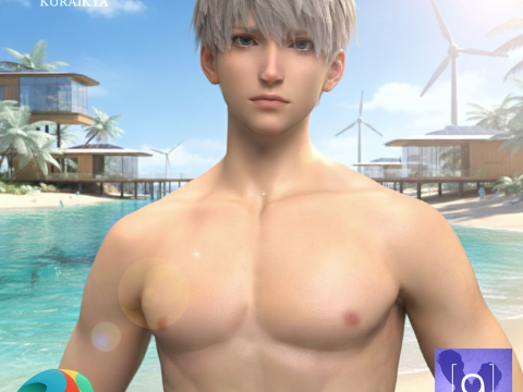 Lucian for Genesis 9 3D Model