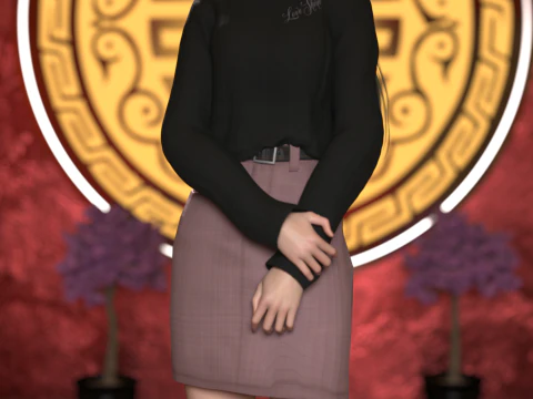 Kira for Genesis 9 3D Model