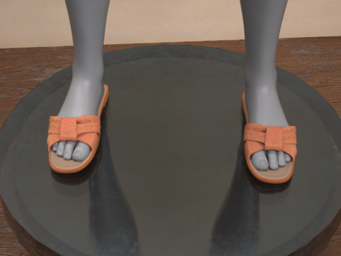 Sandalias deslizantes para G&eacute;nesis 8 y 81 Mujer Modelo 3D