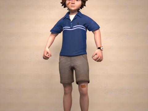 Georgie for Genesis 9 3D Model