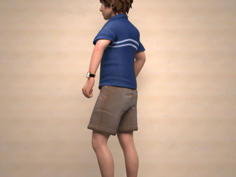 Georgie for Genesis 9 3D Model