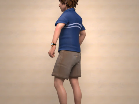 Georgie for Genesis 9 3D Model