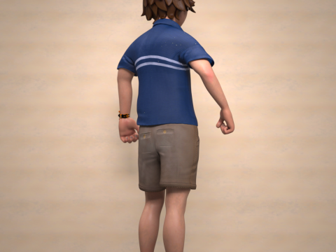 Georgie for Genesis 9 3D Model