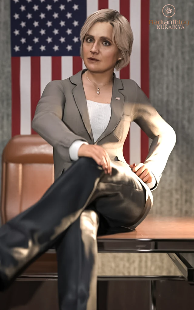 MrsPresident for Genesis 9 3D Model .c4d .max .obj .3ds .fbx .stl .blend 