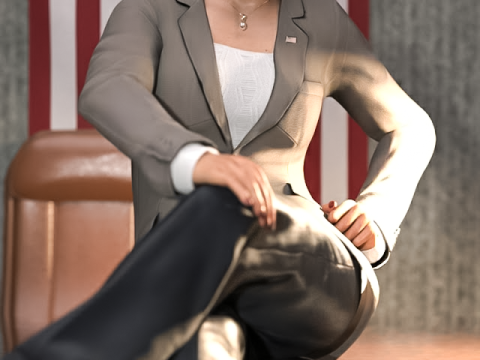 MrsPresident f&uuml;r Genesis 9 3D Modell