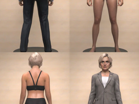MrsPresident for Genesis 9 3D Model