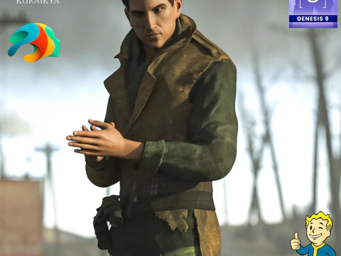 MacReady per Genesis 9 Modello 3D