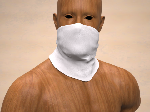 Половина Балаклави G9 3D Модель