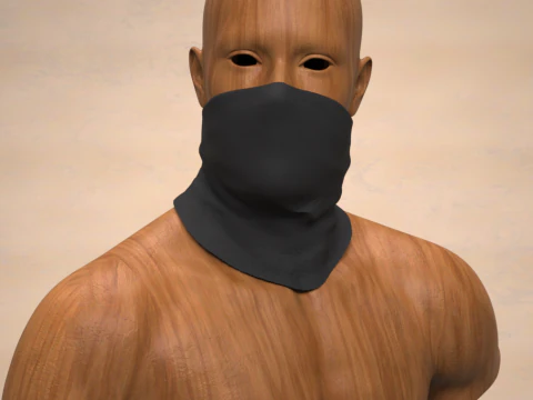Half Balaclava G9 3D Model