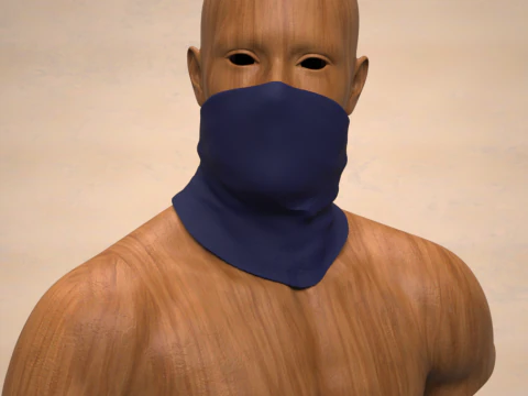 Half Balaclava G9 3D Model