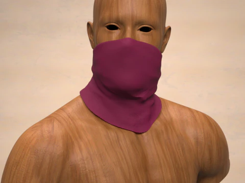 Half Balaclava G9 3D Model