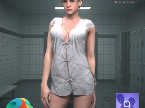 Sherish for Genesis 9 3D Model