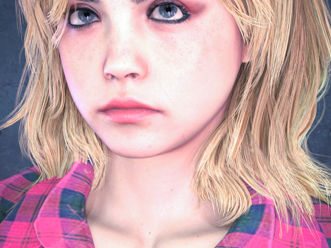 Bex for Genesis 9 3D Model