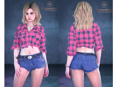 Bex for Genesis 9 3D Model