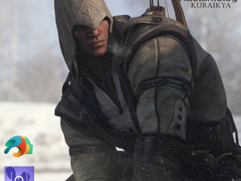 Spirit Walker for Genesis 9 3D Model