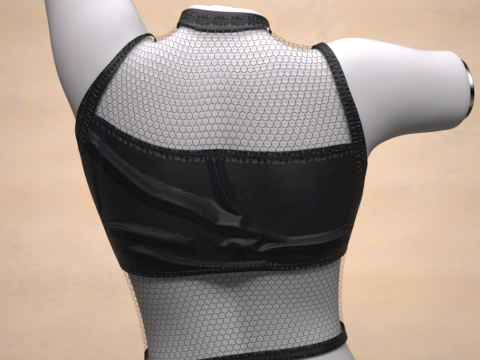 Base Net Shirt for Genesis 9 3D Model