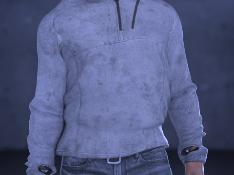 Mexican Major HD for Genesis 9 3D Model