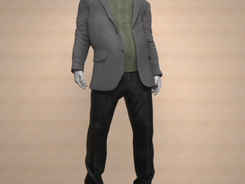Autumn Menswear for Genesis 9 3D Model