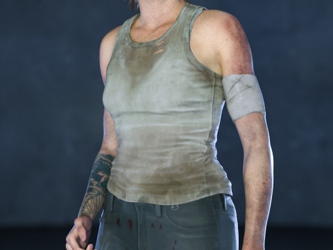 Spent Firefly for Genesis 9 3D Model