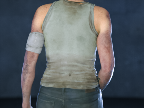 Spent Firefly for Genesis 9 3D Model