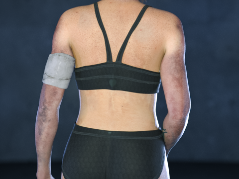 Spent Firefly for Genesis 9 3D Model