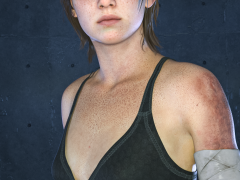 Spent Firefly for Genesis 9 3D Model