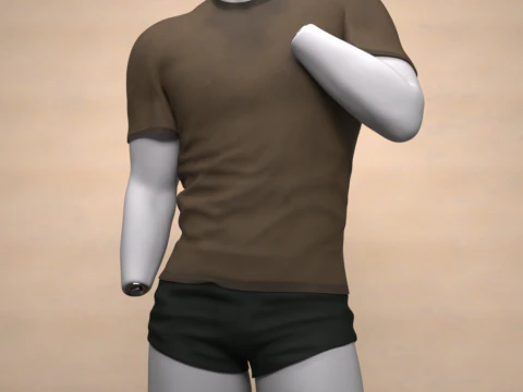 Leightweight Shirt for Genesis 9 3D Model