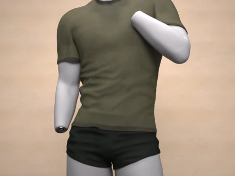 Leightweight Shirt for Genesis 9 3D Model