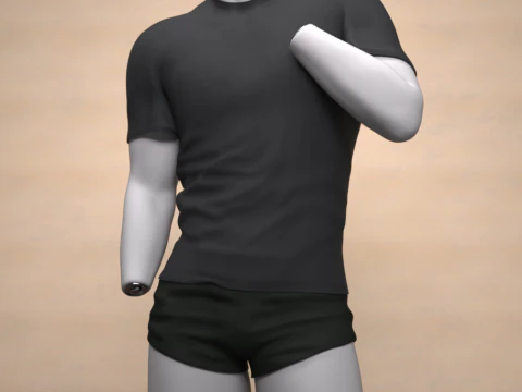 Leightweight Shirt for Genesis 9 3D Model
