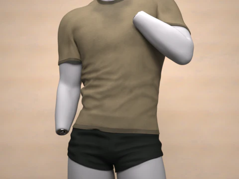 Leightweight Shirt for Genesis 9 3D Model
