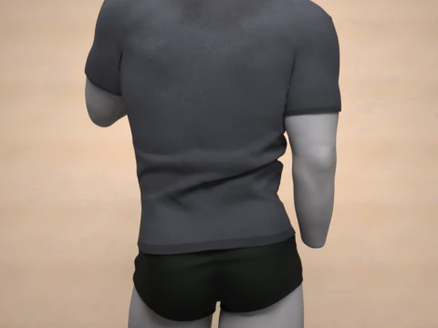 Leightweight Shirt for Genesis 9 3D Model