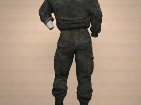 Genesis 9 i&ccedil;in &Ouml;zensiz &Uuml;niforma 3D Model