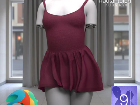 Abito da skater per Genesis 9 Modello 3D