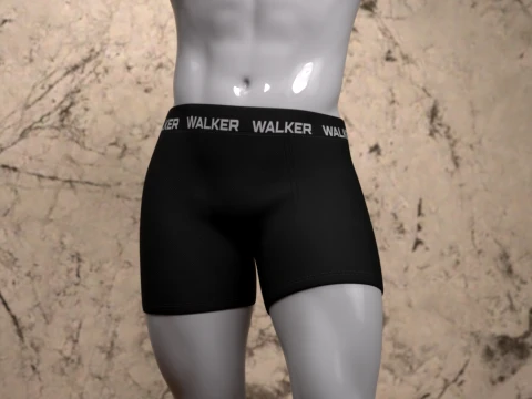 Walker Boxershort for Genesis 9 3D Model