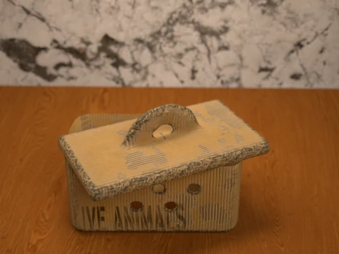 Animal Box - Daz3D Prop 3D Model