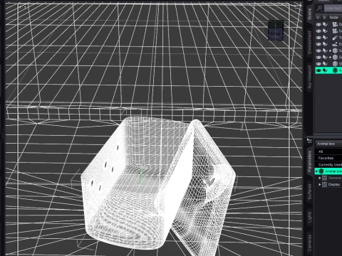 Animal Box - Daz3D Prop 3D Model